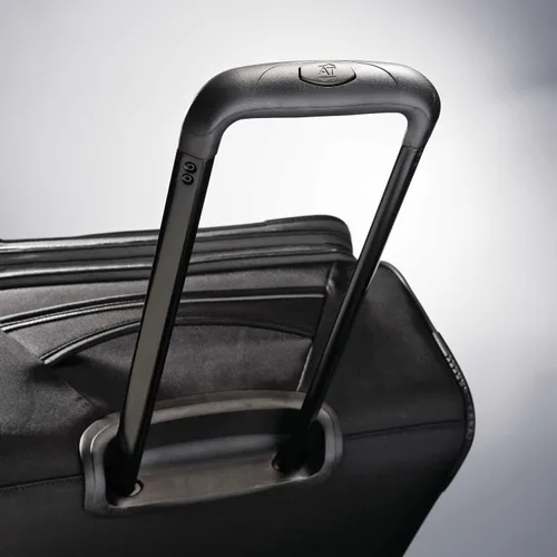 Miniatura 3 de American Tourister 4 Kix - Maleta con ruedas giratorias y partes laterales blandas, Negro Gris), 92450-1062