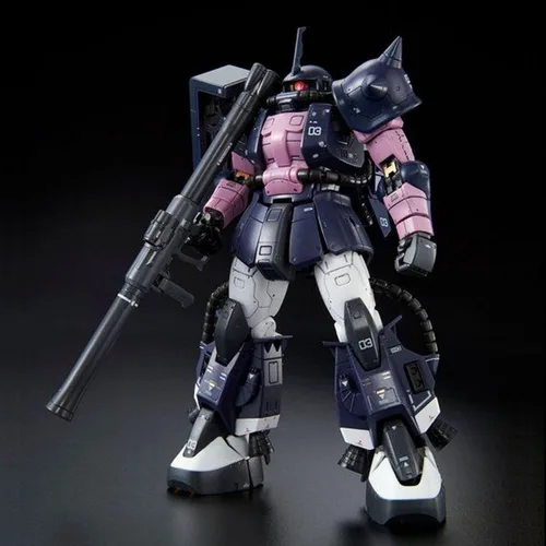Miniatura 5 de BANDAI RG 1/144 MS-06R-1A Negro TRI-Stars ZAKU II Principado de Zeon Traje móvil producido en masa (importación de Japón)