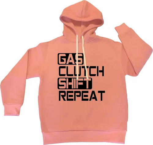 Miniatura 12 de Go All Out Sudadera con capucha Gas Clutch Shift Repeat para hombre y mujer