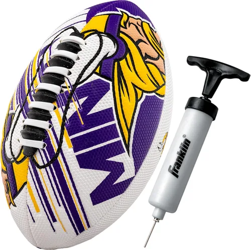 Miniatura 33 de Franklin Sports NFL Team Mini Balones de Fútbol Americano - Juvenil 8.5" Balón de Fútbol Americano con Licencia Oficial de la NFL + Conjunto