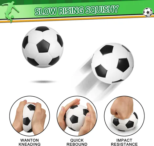 Miniatura 6 de Mini pelotas de fútbol de espuma de 5 pulgadas para mini aros de fútbol de interior, suave y blando para juegos de fútbol Pelotas de piscina
