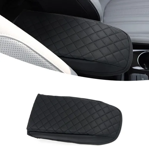 Miniatura 9 de HORRY Funda para reposabrazos de consola central adecuada para Ford Escape 2020-2023, Ford Bronco Sport 2021, 2022, 2023, protector de piel