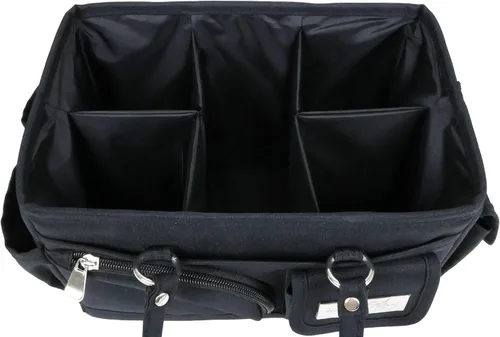 Miniatura 5 de Everything Mary Junior Deluxe Store & Tote Organizer - Bolso negro para manualidades con asas, organizador de almacenamiento plegable para álbumes