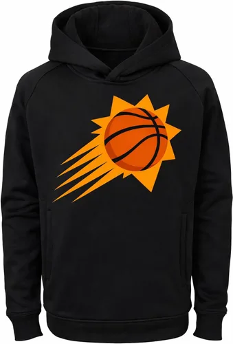 Miniatura 12 de Outerstuff NBA Kids Youth 8-20 Team Color Alternate Polyester Performance Primary Logo Sudadera Sudadera Sudadera con capucha Phoenix Suns Púrpura