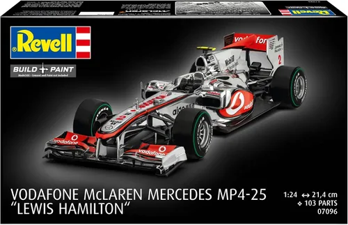 Miniatura 2 de Revell de Alemania McLaren Mercedes MP4-25 No. 2 Kit de modelo de plástico