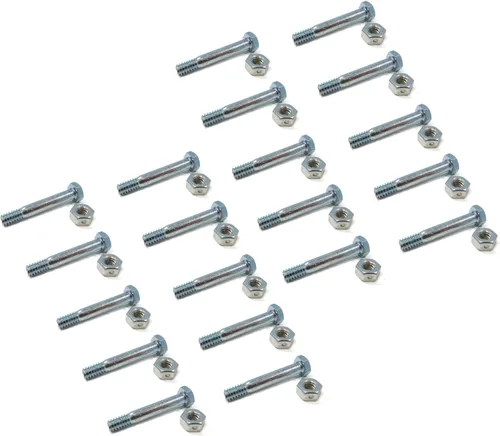 The ROP Shop | (20) pasadores y pernos de cizalla para sopladores de nieve John Deere AM123342 Stiga 1812-9005-01
