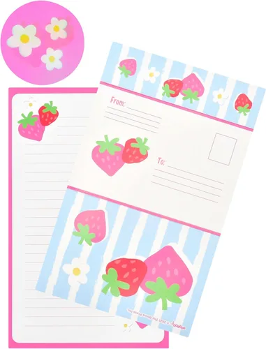 Miniatura 14 de iscream Pack of 8 Fold-over Ready to Send Note Cards - Blossoms and Bows