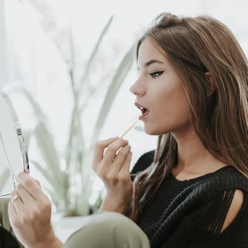 Miniatura 6 de Eyxformula 600 hisopos de algodón Microblading, hisopos de algodón puntiagudos de 4 pulgadas, puntas de precisión aplicador de palos de madera