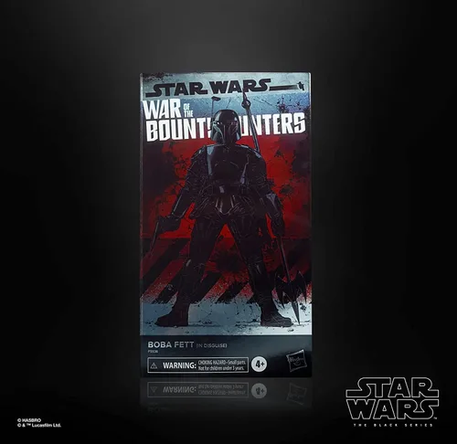 Miniatura 7 de Star Wars The Black Series Boba Fett (en disfraz) SDCC Exclusivo Juego de cómic de Guerra de los Cazarrecompensas de 6 pulgadas a escala F5536