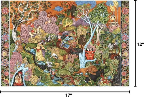 Miniatura 8 de Ravensburger - Garden of Sun Signs - Rompecabezas de 3000 piezas - Colores vivos y atrevidos - Interpretación intrincada de los símbolos del zodiaco
