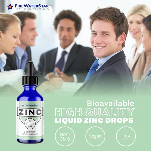 Miniatura 5 de Gotas de zinc líquido, zinc iónico, 2 onzas, 30 porciones, alta dosis de 45 mg de sulfato de zinc (15 mg de zinc elemental), orgánico, sin OMG