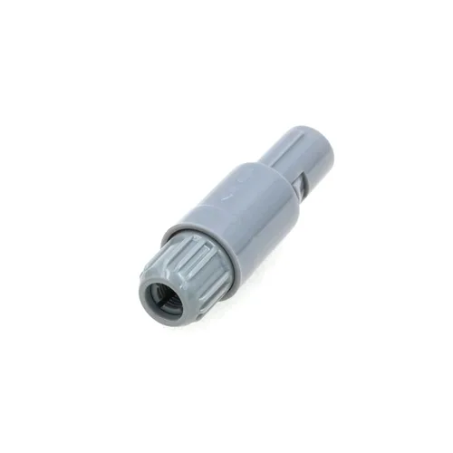 Miniatura 20 de 1P plástico PAG PKG enchufe enchufe Push Pull Auto bloqueo Hold Conector 2 Pin Plug macho para médico