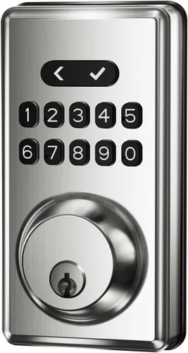 Miniatura 8 de Keyless Entry Door Lock with Keypad, Smart Deadbolt for Front Door, Electronic Door Lock with Auto Lock & One-Time Passcode, 100 User Codes