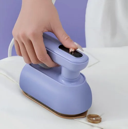 Miniatura 6 de Máquina de planchado de ropa de mano Vapor caliente Hogar húmedo y seco Doble pequeña máquina eléctrica de viaje Plegada Profesional Mini Vapor