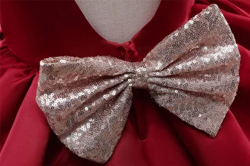 Miniatura 3 de TTYAOVO Vestido de fiesta de princesa de flores para niñas de 1 a 5 años