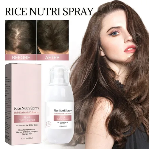 Miniatura 2 de 2 unidades de espray de agua de arroz para el crecimiento del cabello fino, aceite sin perfume para todo tipo de cabello, pulverización natural
