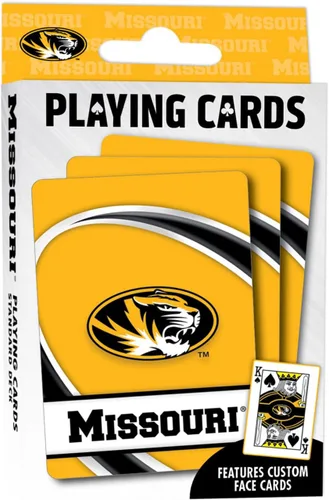 Miniatura 20 de Naipes de los patos de Oregon de la NCAA, 2.5" x 3.5