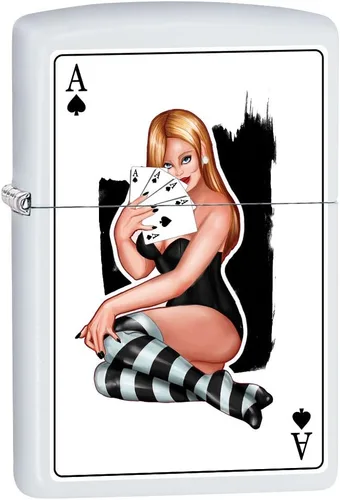 Miniatura 11 de Zippo Encendedores Ace Blanco