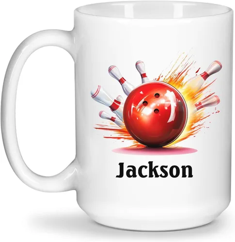 Miniatura 20 de Tazas personalizadas de gran fútbol americano, Personalizado elegir nombre taza de café de fútbol americano, Taza de té de fútbol personalizado