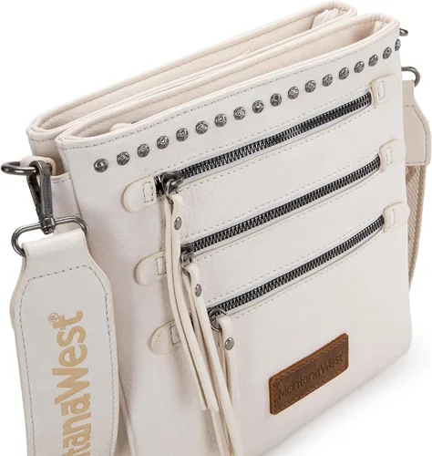 Miniatura 3 de Montana West Bolsos cruzados para mujer con múltiples bolsillos y correa de guitarra