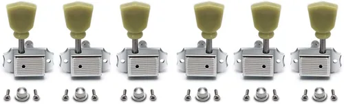Miniatura 8 de Clavijas de afinación de cuerdas de guitarra vintage, máquinas de afinación, máquinas de afinación, cabezales afinadores compatibles con Les Paul LP