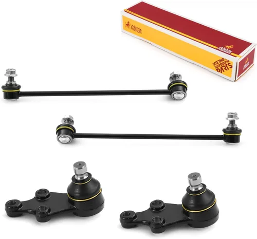 Miniatura 145 de Metrix Premium Chassis Parts - Juego de 4 piezas de articulación de rótula superior y barra estabilizadora delantera para Ford Ranger RWD 1998-2011