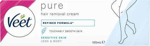 Miniatura 3 de Veet Crema Depilatoria Piel Sensible con Aloe Vera y Vitamina E (3.4 fl oz)