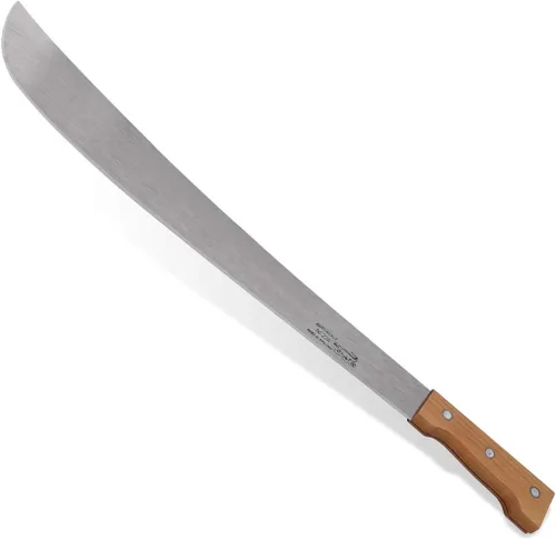 Miniatura 3 de CROC24-W - Machete de cocodrilo Martindale con mango de madera con funda de cuero de 24 pulgadas