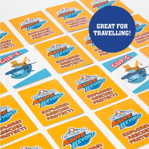 Miniatura 7 de Mighty Mojo Octonauts - Juegos de cartas clásicos para niños, juego de memoria, Go Fish & Old Maid, divertido juego familiar para niños y niñas