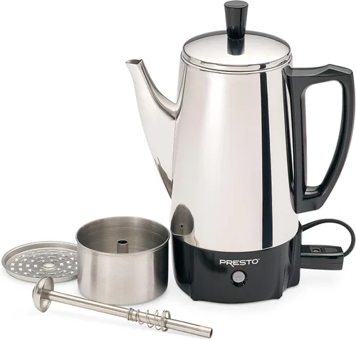 Miniatura 3 de National Presto Ind 02822 Cafetera eléctrica de acero inoxidable, 6 tazas., talla única , Plateado