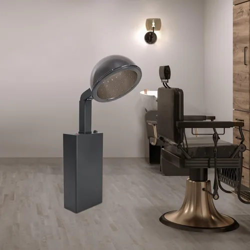 Miniatura 7 de Secador de pelo profesional de salón con temporizador de 1200 W, secador de pelo con capucha ajustable para uso doméstico y de salón, 3 ajustes