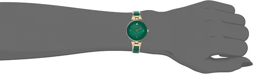 Miniatura 3 de Anne Klein Reloj de pulsera con esfera de diamante genuino para mujer