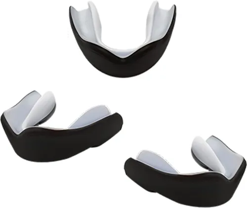 Paquete de 3 protectores bucales para niños y jóvenes, protectores bucales para boquilla para niños y jóvenes, para MMA, boxeo, rugby, kickboxing,