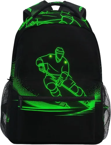 Miniatura 17 de Pfrewn Mochilas para niñas, niños, cachorros, animales, mochila escolar para niños y estudiantes, Pesca de corvina, Moderno