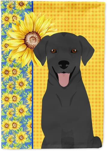 Miniatura 141 de Caroline's Treasures WDK5331CHF - Bandera de verano con diseño de girasoles rojos y blancos, manga grande, para porche, para colgar en la pared