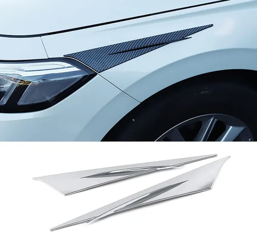Miniatura 9 de Accesorios de coche para Honda Civic 11ª generación 2022 2023, faros delanteros deportivos para automóvil, calcomanías de faros delanteros (negro)