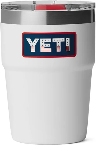 Miniatura 24 de YETI Rambler - Vaso apilable de 16 onzas, aislado al vacío, de acero inoxidable con tapa MagSlider Apilable