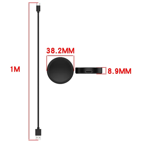 Miniatura 5 de Compatible con Samsung Galaxy Watch 8/8 Classic/Ultra (2025)/7/FE/6/6 Classic/5/5 Pro/4/4 Classic/3/Active Charger Dock Base de carga de alta