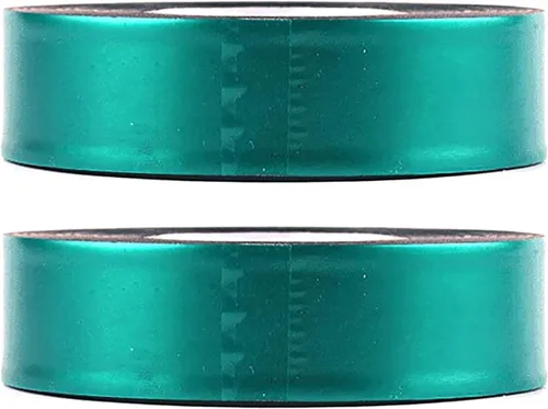 2 rollos de cinta elástica para atar jardín, cinta gruesa verde para plantas de interiores y exteriores, patio, árboles, ramas, macetas trepadoras,