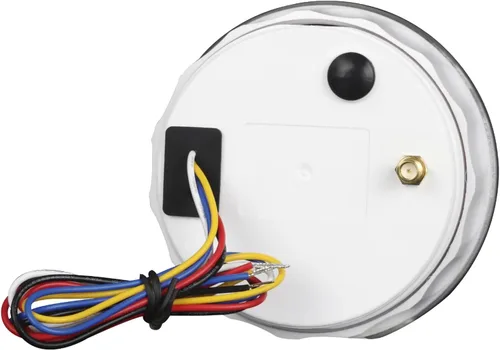 Miniatura 5 de Motor Meter Racing W Pro Series 85mm 3-3/8" 4 en 1 Tacómetro 8000 RPM Temperatura de Agua °C/°F Presión de Aceite BAR/PSI Medidor de Horas Dial Negro