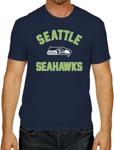 Miniatura 48 de Team Fan Apparel NFL - Camiseta Gameday para adultos, mezcla de algodón, sin etiquetas, semiajustada, da rienda suelta a tu espíritu de equipo Negro