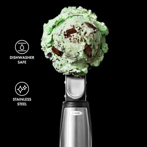 Miniatura 6 de OXO Cuchara de helado con palanca de acero