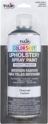 Miniatura 7 de TULIP ColorShot - Pintura en aerosol de tela para tapicería, pintura de tela permanente para muebles, 8 onzas, negro