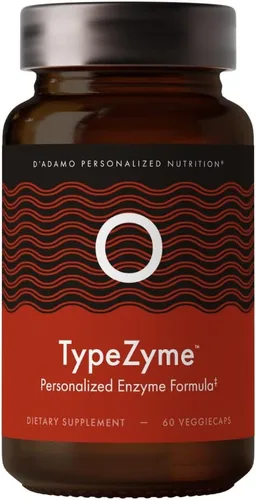 D'Adamo Personalized Nutrition TypeZyme - Enzima digestiva (sangre tipo O)