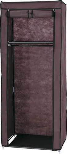 Takeda Corporation YAH81460 - Armario de almacenamiento, estante de fácil montaje, marrón, 23.6 x 16.5 x 58.3 pulgadas (23.6 x 16.5 x 58.3 in)