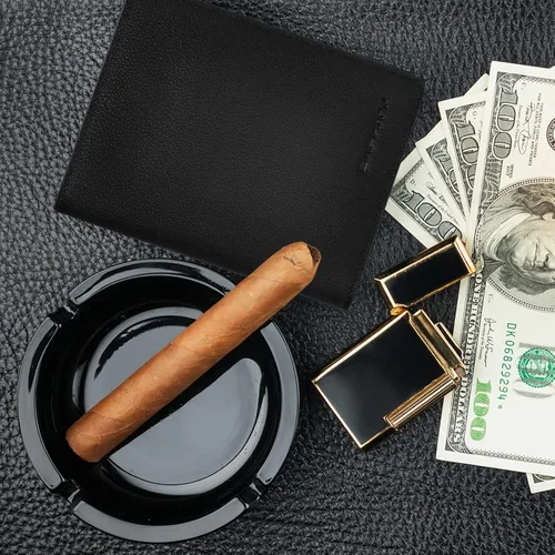 Miniatura 2 de Funda de cuero genuino para pasaporte, billetera con bloqueo RFID, BAPHITY de lujo y simple, Grano negro, Classic
