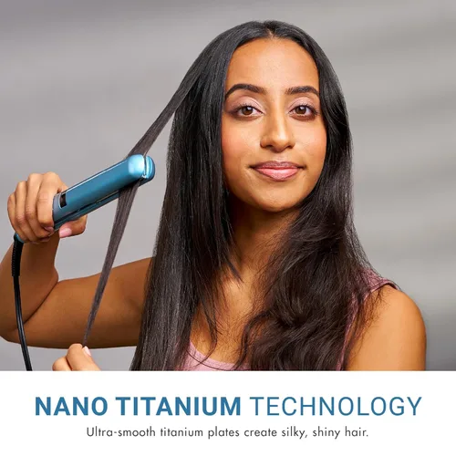 Miniatura 2 de BaBylissPRO Nano Titanium Flat Iron Hair Straightener, Digital Flat Iron for Pro Salon Results, Styling Tool for All Hair Types