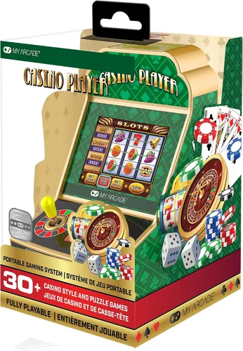 Miniatura 8 de My Arcade Casino Pixel: Videojuego de casino, Juegos de casino, Llavero portátil Arcade, Póker, Máquina tragamonedas