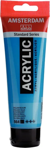 Miniatura 71 de Amsterdam Serie Estándar Tubo de Pintura Acrílica 120ml Azo Naranja 276 (17092762)