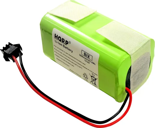 Miniatura 4 de HQRP Batería compatible con Deebot N79 N79S N79SE N79W DN622 DN622.11, Tesvor X500 G10 G20 G30 G35 G40 aspiradora robótica híbrida 14.4V 3000mAh